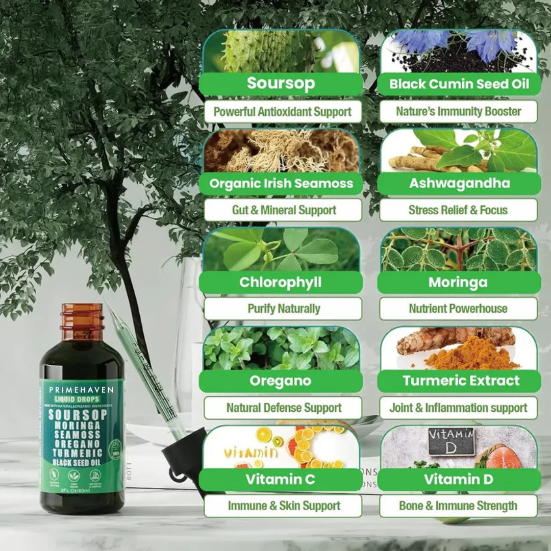 10-in-1 Soursop Ancient Vitatlity Drops