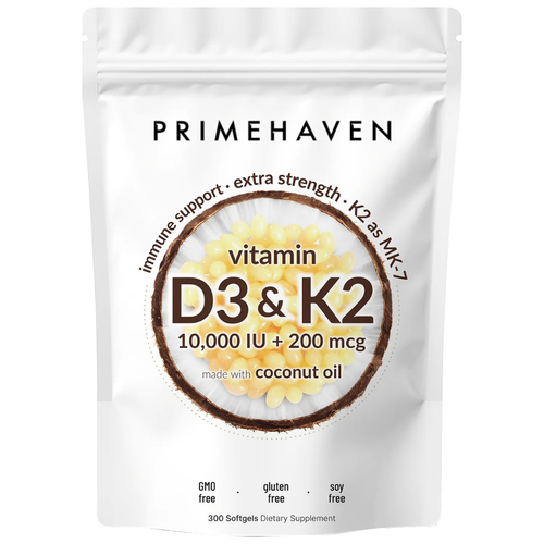 Bone & Heart Essentials — D3 + K2 Softgels