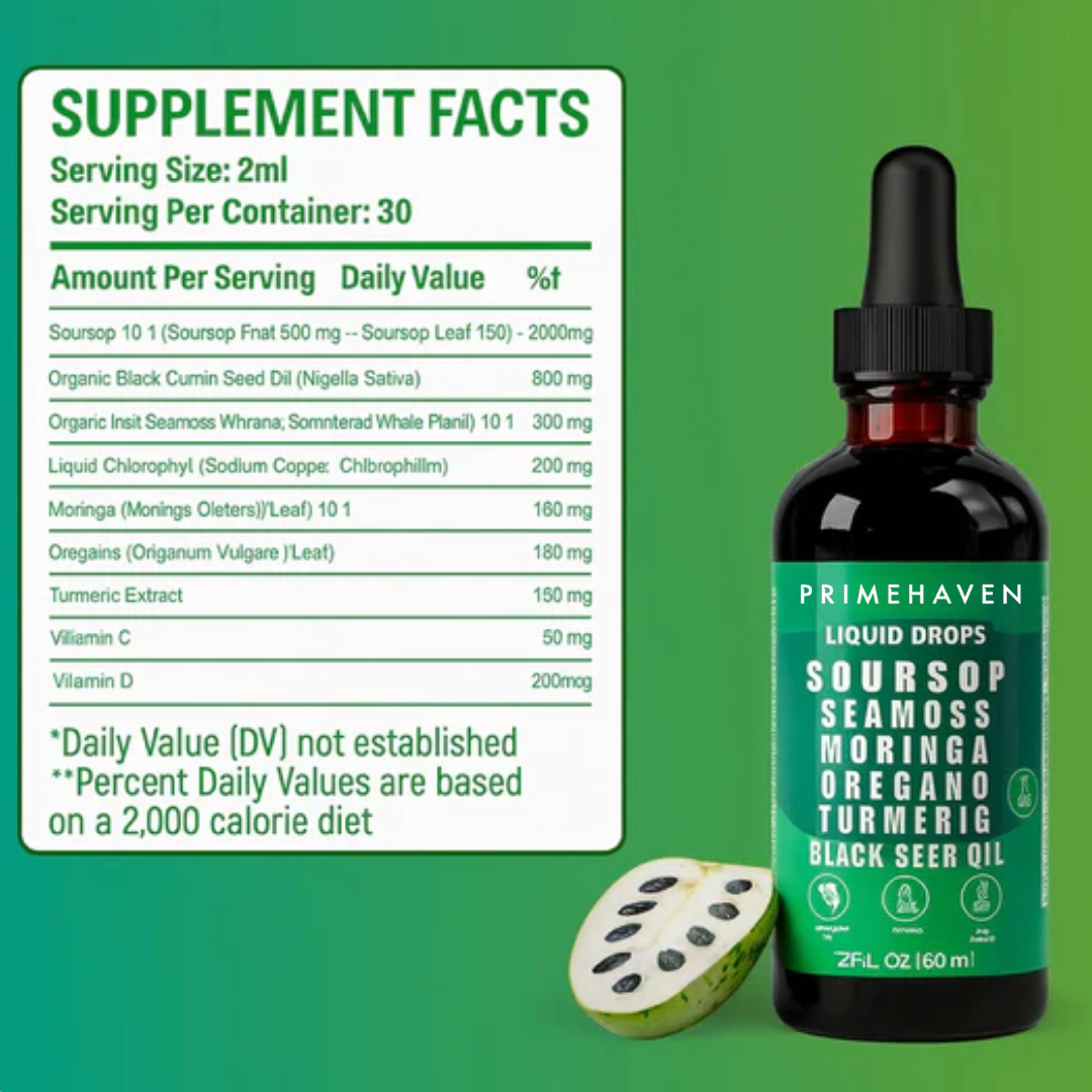 10-in-1 Soursop Ancient Vitality Drops