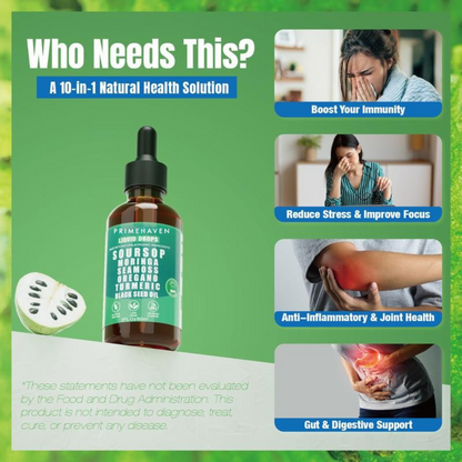 10-in-1 Soursop Ancient Vitatlity Drops
