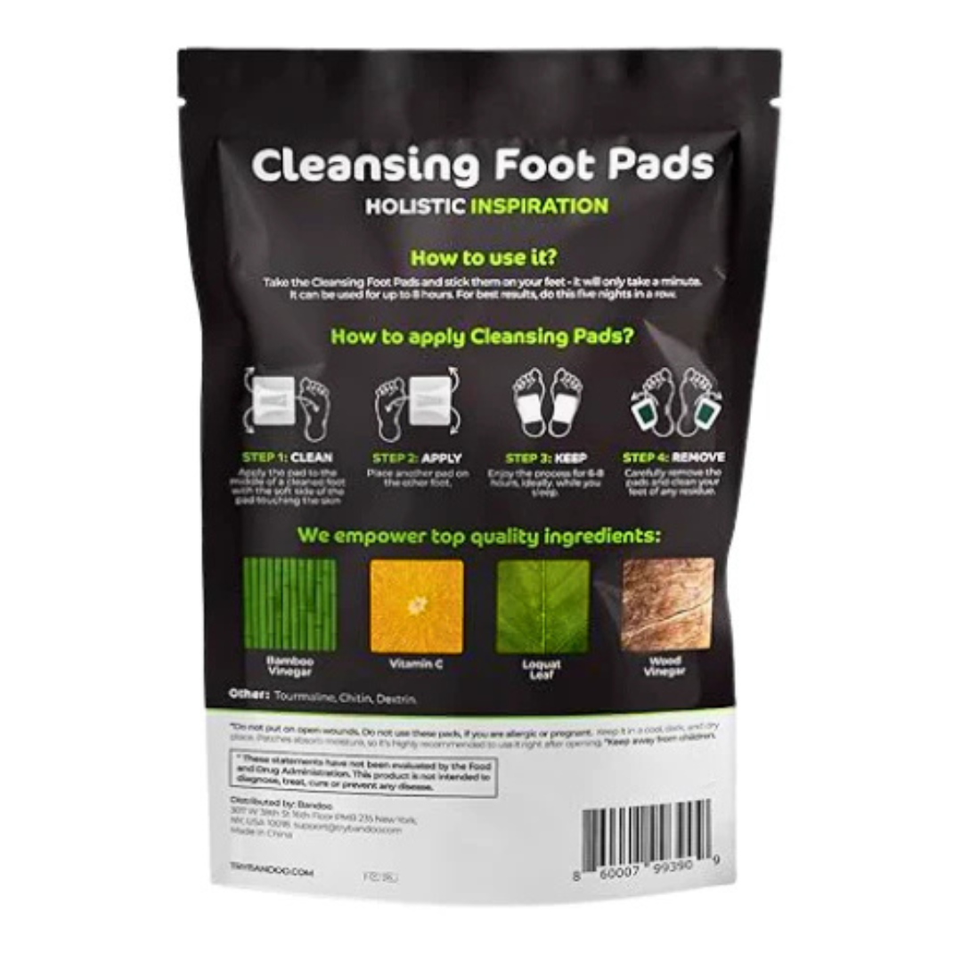 PrimeHaven™ Cleansing Foot Pads