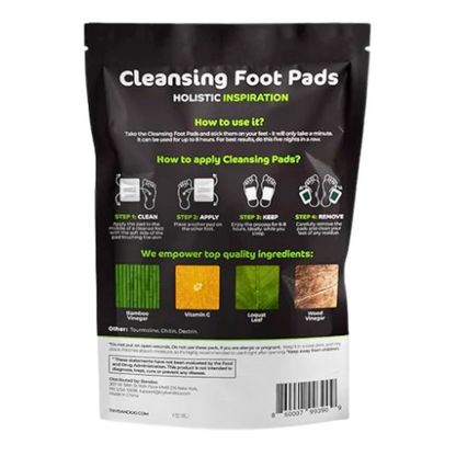 PrimeHaven™ Cleansing Foot Pads