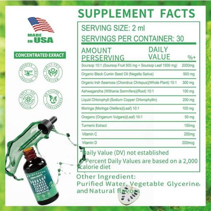 10-in-1 Soursop Ancient Vitatlity Drops