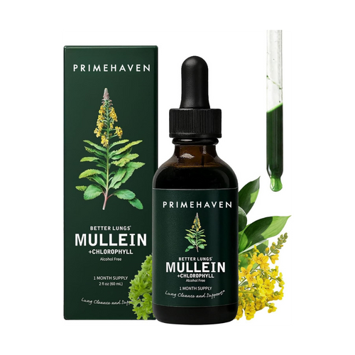 Mullein Drops - Lung, Throat & Mucus Clearance Support