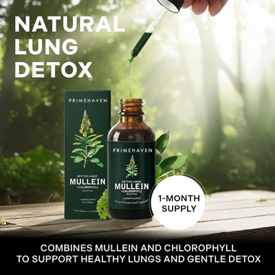 Mullein Drops - Lung, Throat & Mucus Clearance Support
